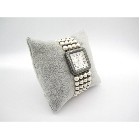 Women Anne Klein Quartz WR Analog 24mm Dial Causal Round Watch (G595) - Picture 6 of 11